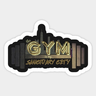 Icbanimation Studios - Gym Sanctuary Sticker